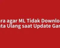 Cara agar ML Tidak Download Data Ulang saat Update Game
