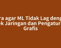 Cara agar ML Tidak Lag dengan Cek Jaringan dan Pengaturan Grafis