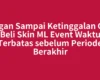 Jangan Sampai Ketinggalan Cara Beli Skin ML Event Waktu Terbatas sebelum Periode Berakhir