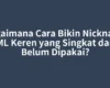 Bagaimana Cara Bikin Nickname ML Keren yang Singkat dan Belum Dipakai?
