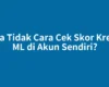 Bisa Tidak Cara Cek Skor Kredit ML di Akun Sendiri?